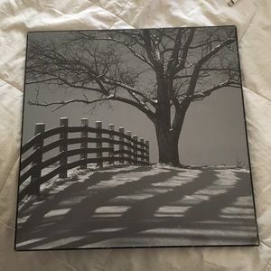 Black n white picture frame never used